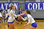Volleyball vs MHC  Wheaton Women's Volleyball vs Mount Holyoke College. - Photo by Keith Nordstrom : Wheaton, Volleyball
